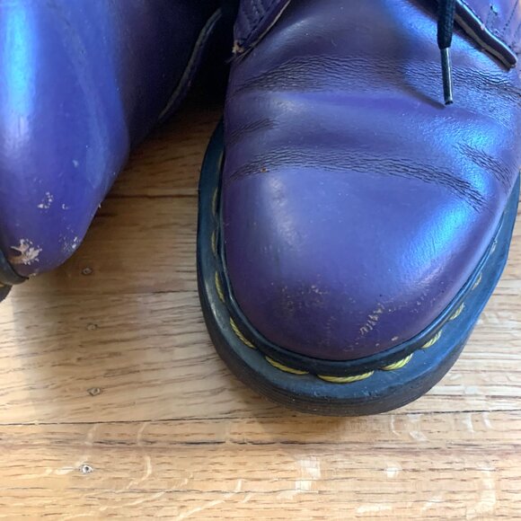Dr Martens Purple 1461 Shoes - UK 5.5 US 7/8 - Picture 8 of 15